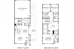 Little Lane Residence One Home Floor Plan