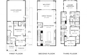 Little Lane Carson City, NV - Residence Four - Floorplan