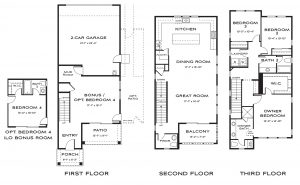 Little Lane Residence Three Home Floor Plan